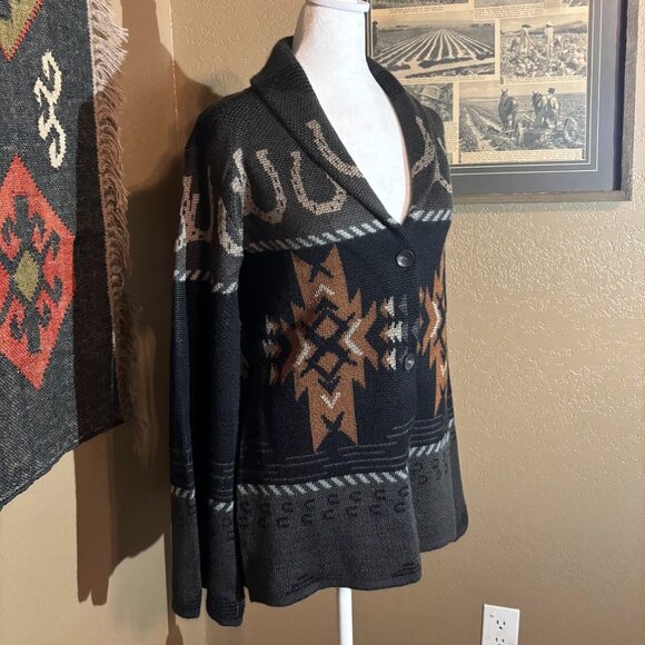 Gorgeous Western Cardigan/Sweater Size Small Excellent Condition - Picture 3 of 6